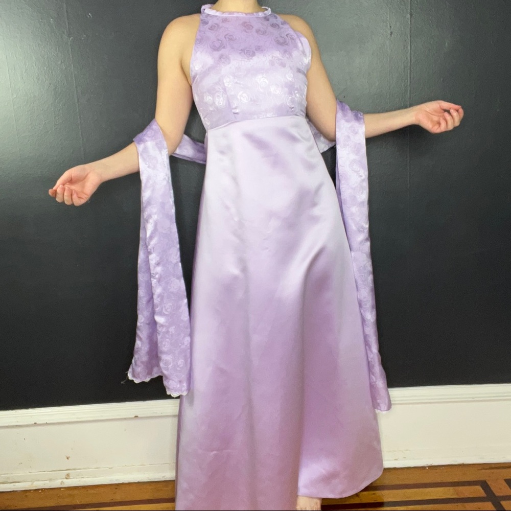 Handmade prom gown